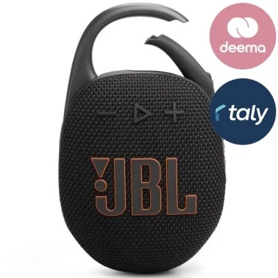 Portable bluetooth speaker clip 5 black